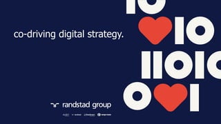 co-driving digital strategy.
© Randstad Group1
 