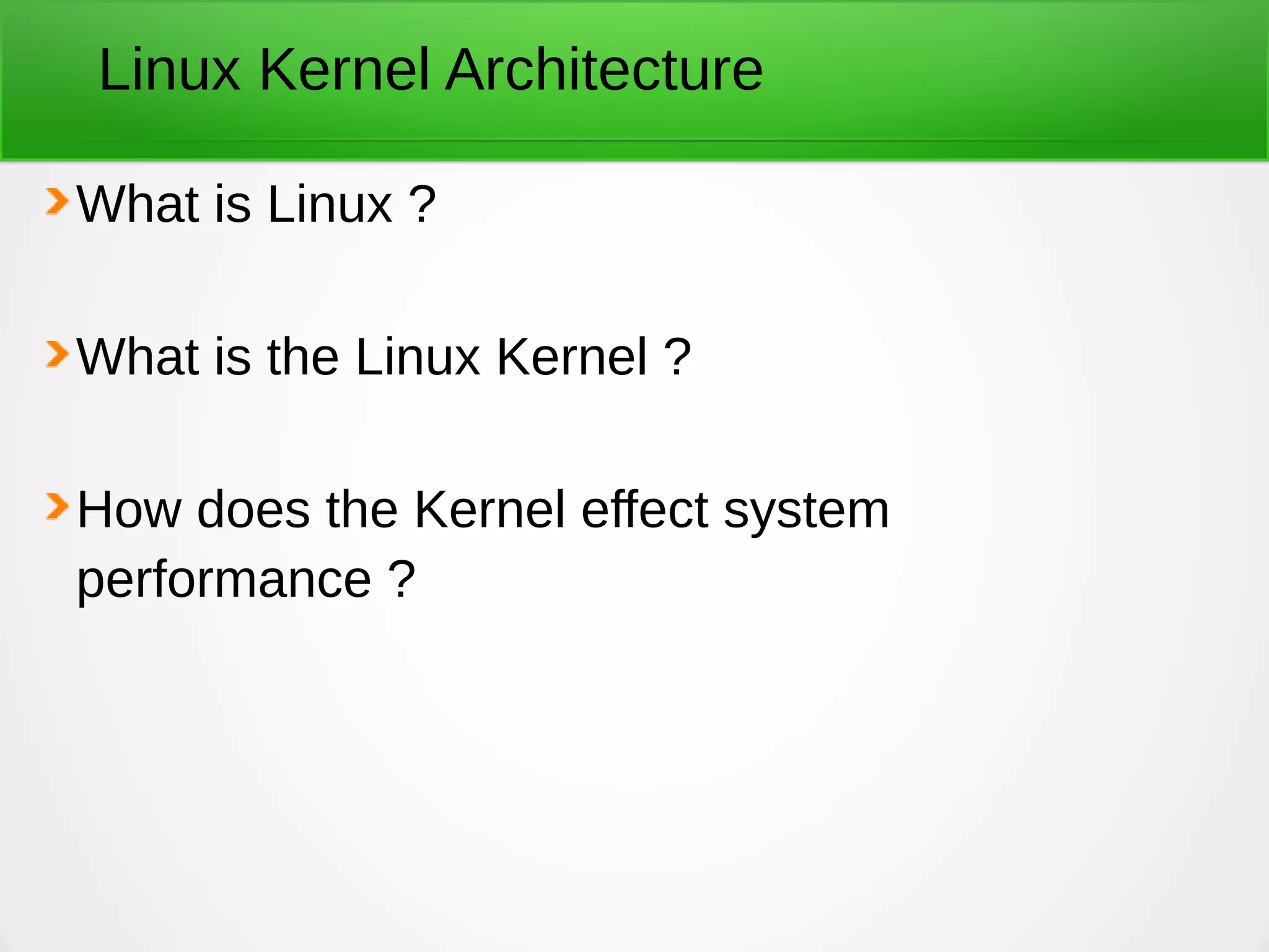 Linux internals kernel core ppt