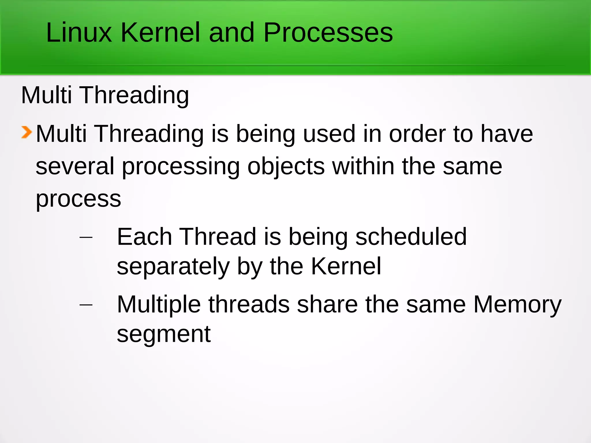 Linux internals kernel core ppt