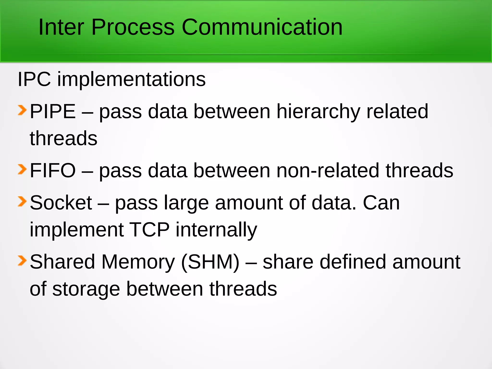 Linux internals kernel core ppt