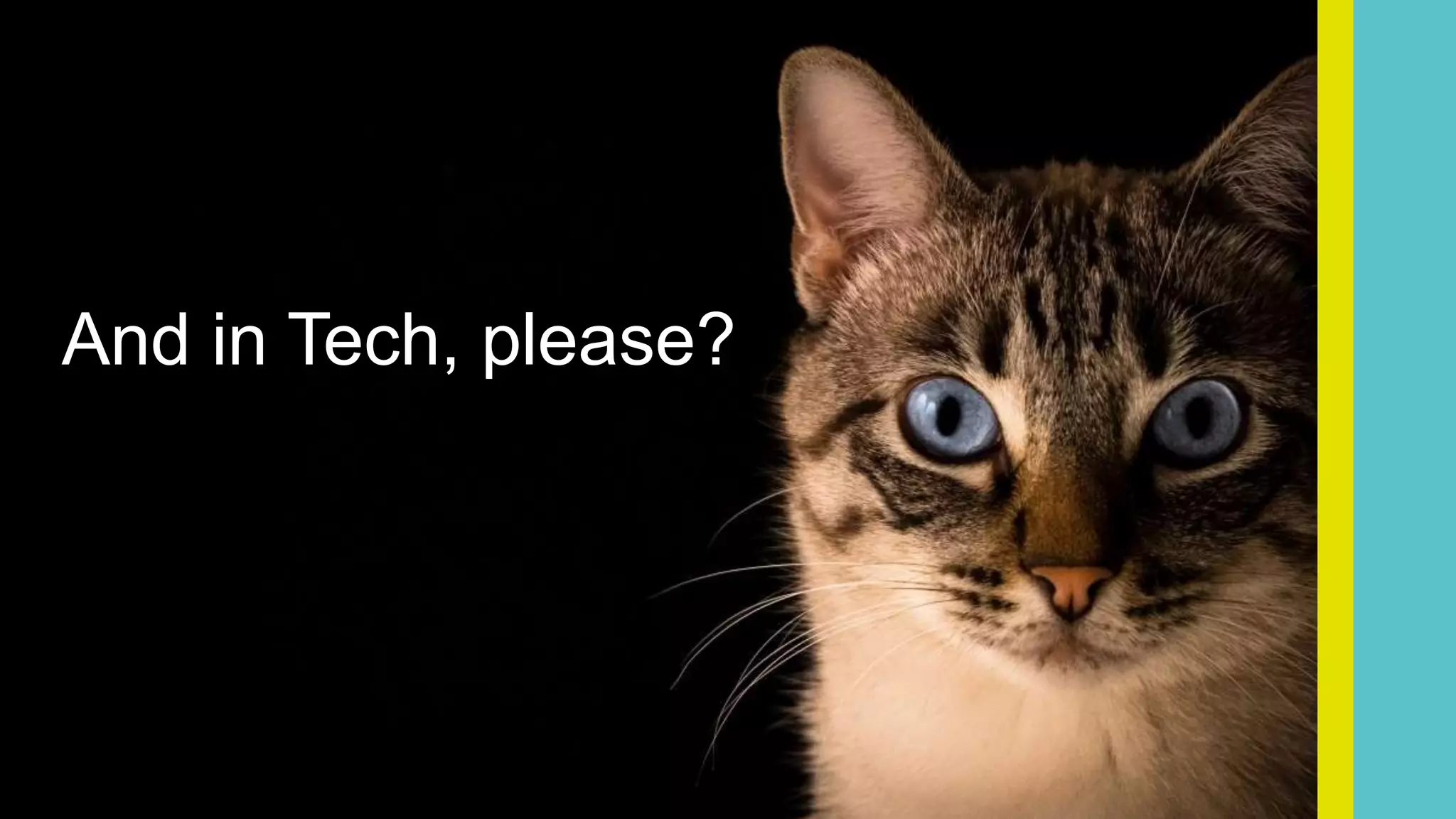 And in Tech, please?
 