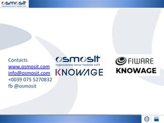 FIWARE Global Summit - Keyref: Using Data Analytics for Food Delivery in Collective Catering