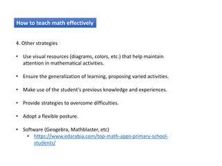 02 LD & DD Mathematics. Learning difficulties in mathematics on primary ...
