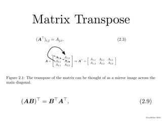 02 linear algebra | PDF