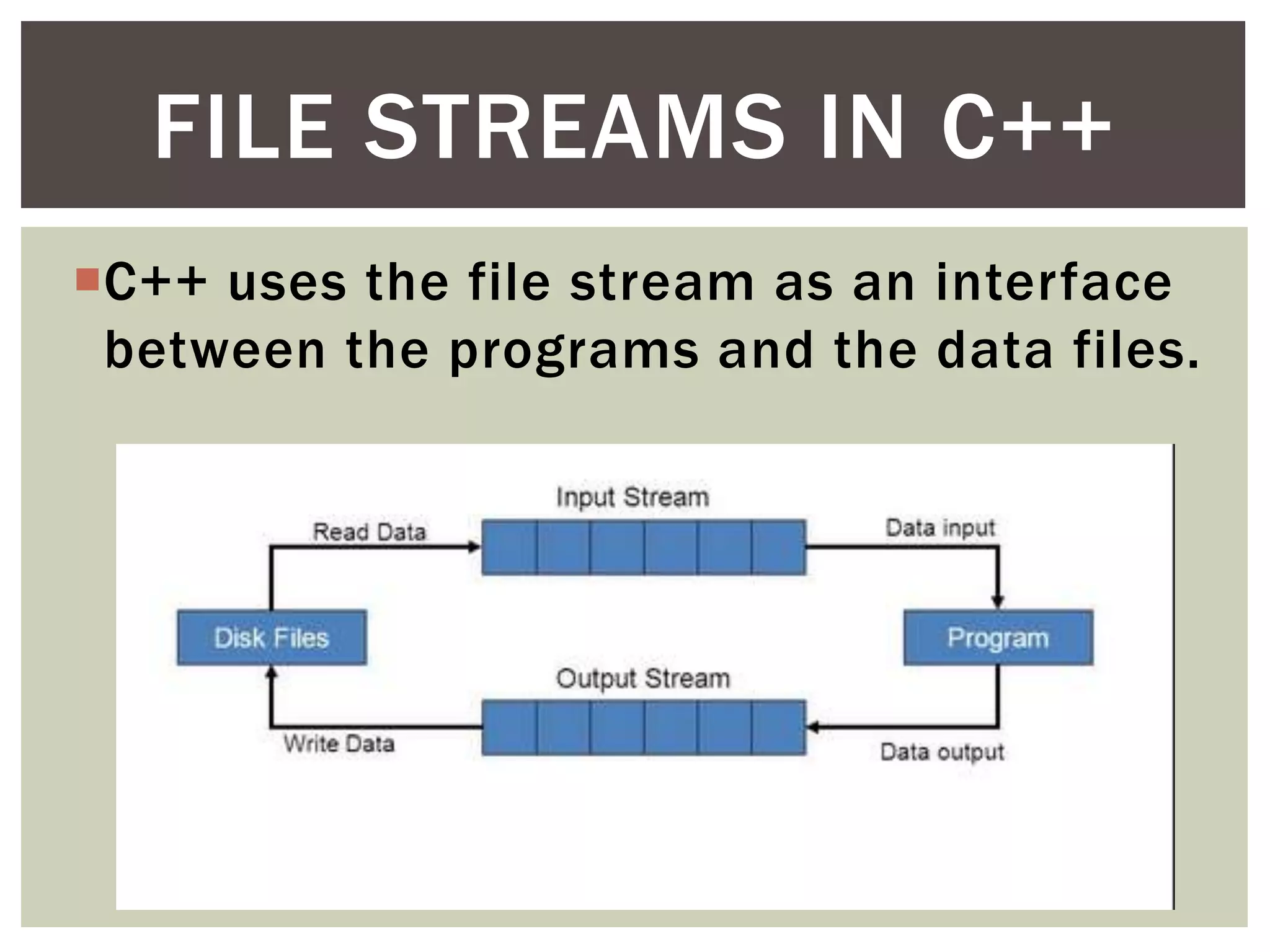 FSTREAM,ASSERT LIBRARY & CTYPE LIBRARY. | PPTX | Web Development | Internet