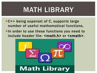 FSTREAM,ASSERT LIBRARY & CTYPE LIBRARY. | PPT