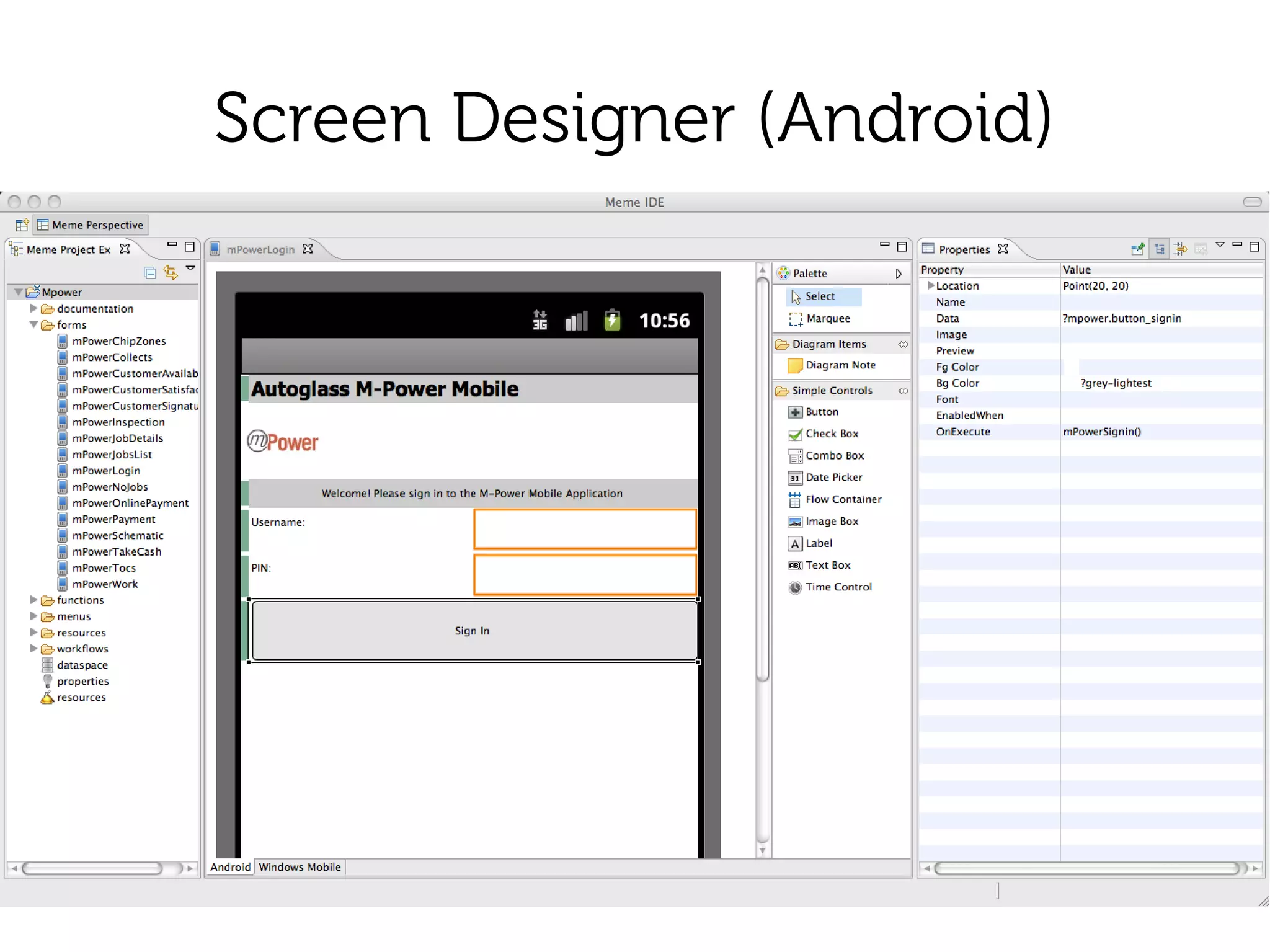 Screen Designer (Android)
 