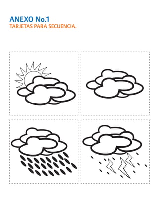 ANEXO No.1 
TARJETAS PARA SECUENCIA.  