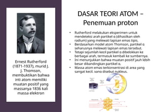 Radium Rutherford Comprehensive Overview of Atomic Structure and Quantum Theory | PPTX