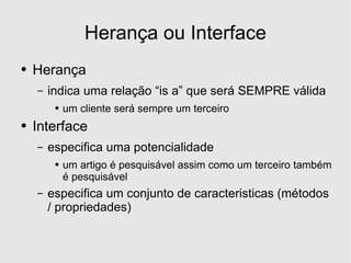 Desenvolvimento em .Net - Herança e Interfaces