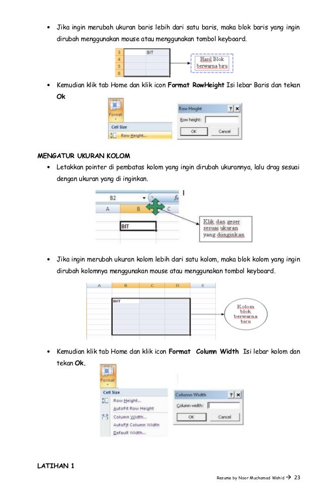 Modul Microsoft Excel Dasar