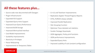 MySQL 8.0 Released Update | PPTX