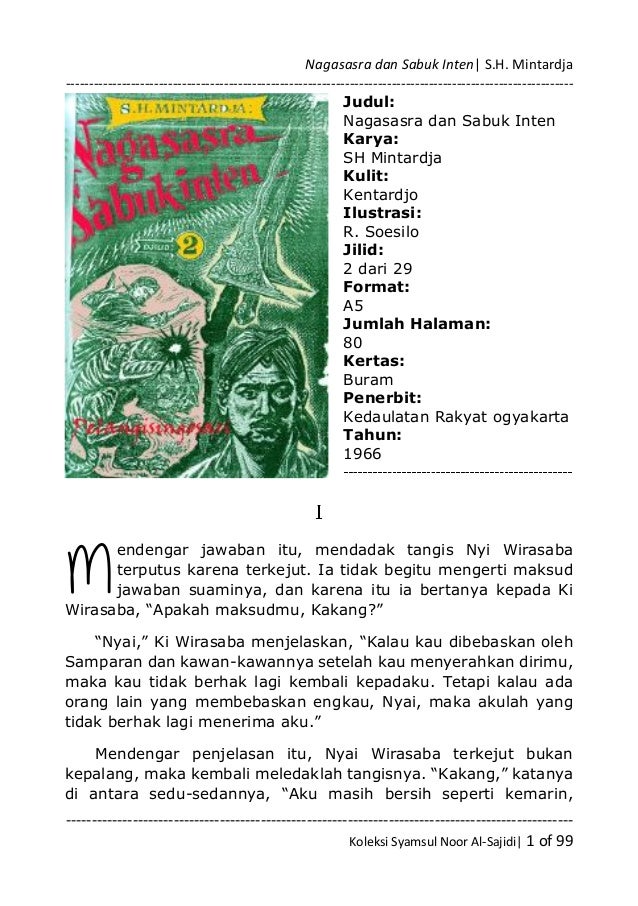 24+ Nagasasra Dan Sabuk Inten (Jilid 1) Gif
