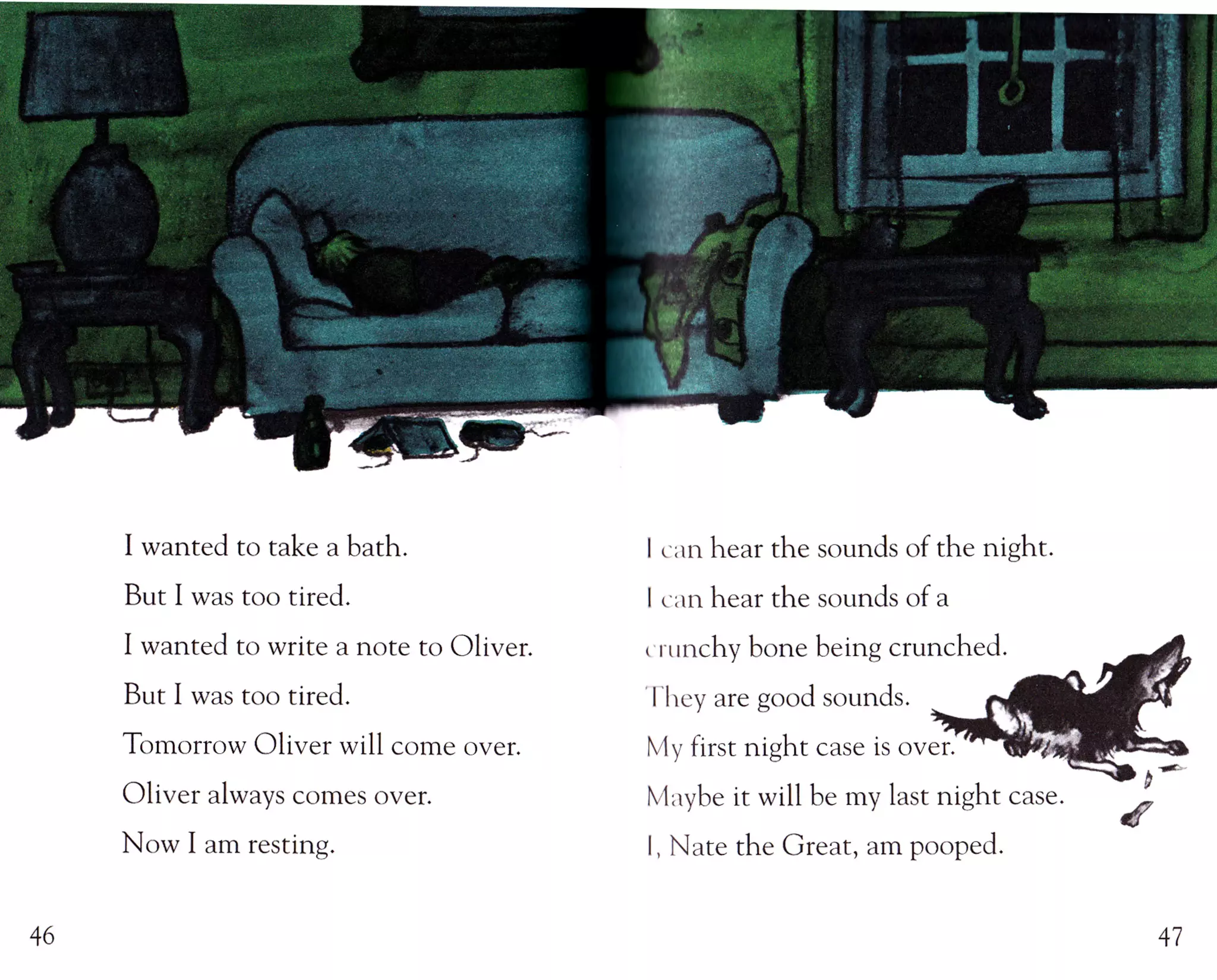 Nate The Great goes undercover