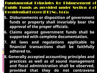 New Government Accounting System for National Government Agency | PPTX