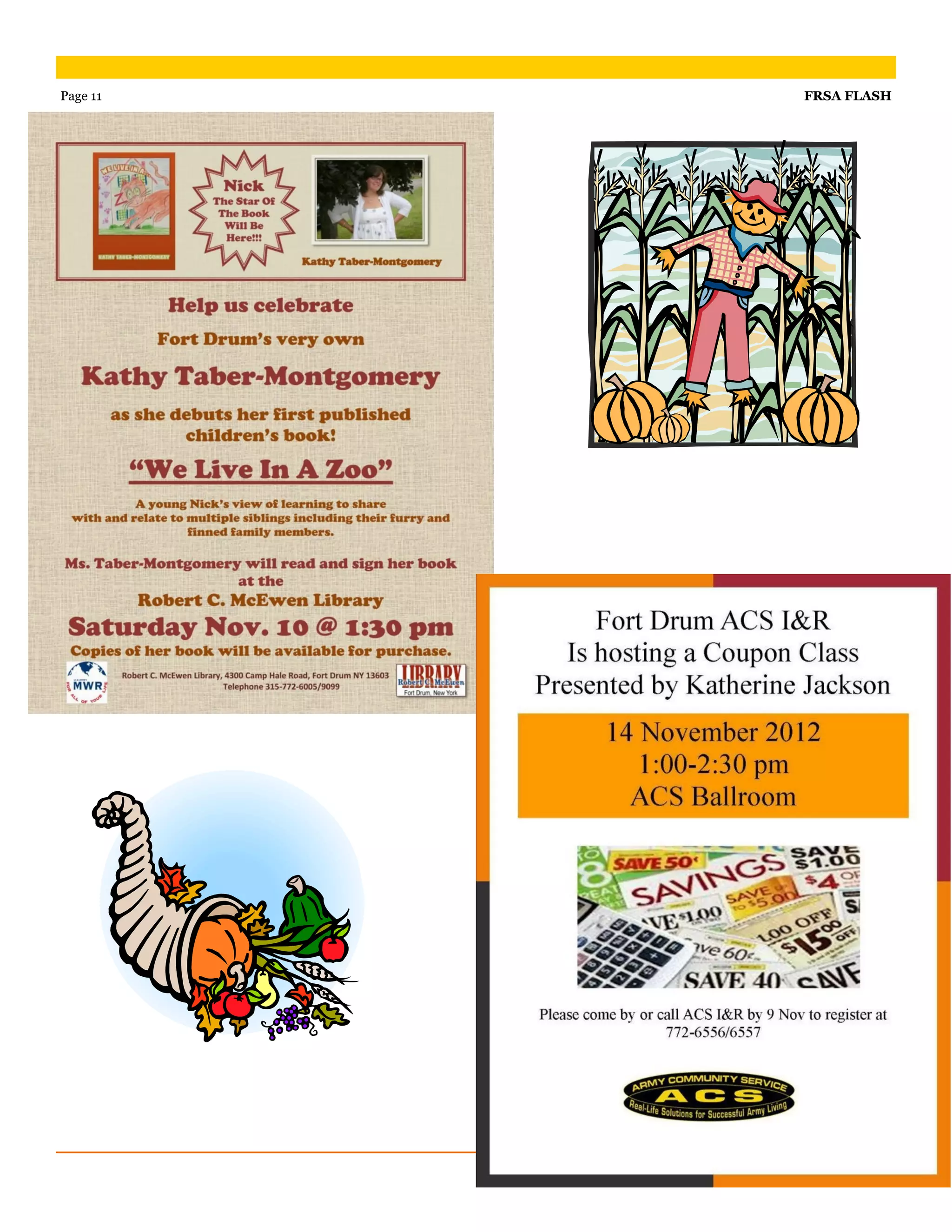 Page 11   FRSA FLASH
 