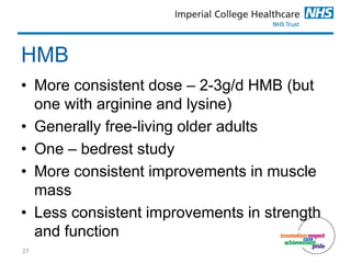Nutrition interventions for frailty and sarcopenia | PDF