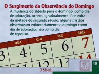 (02) o sábado (ii) nc