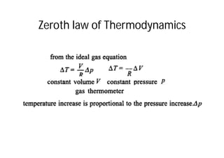 02 part1 thermo laws zeroth law | PDF