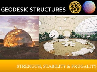 STRENGTH, STABILITY & FRUGALITY
 