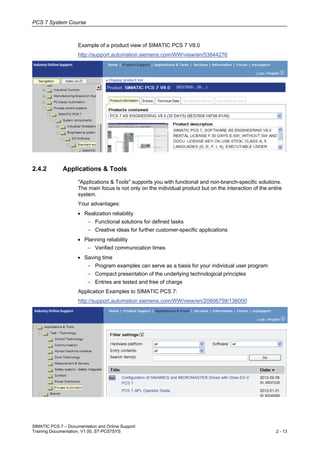 02 pcs 7 documentation and support v1.00 en | PDF