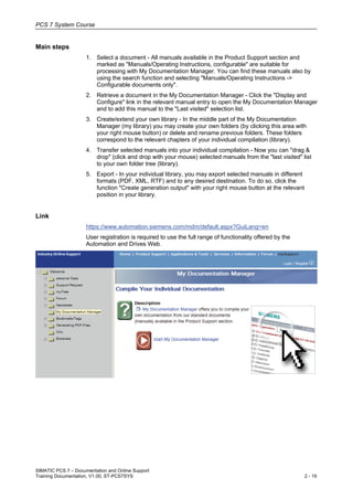 02 pcs 7 documentation and support v1.00 en | PDF
