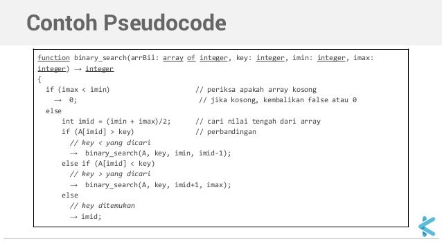 Algoritma dan Struktur Data pencarian biner Algoritma dan Struktur Data pencarian biner