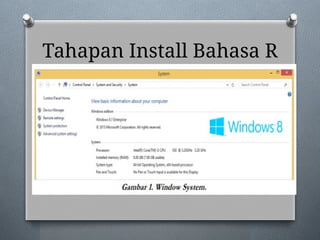 02 Pengantar Bahasa R dalam java teknik informatika | PPTX