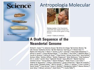 Antropologia Molecular