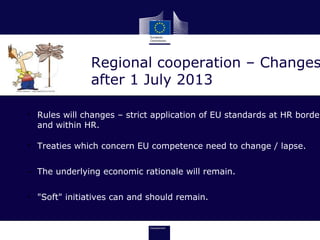 Regional cooperation beyond CEFTA | PPT