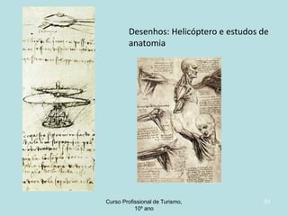 Desenhos: Helicóptero e estudos de
anatomia

Curso Profissional de Turismo,
HCA, Módulo 5

51

 