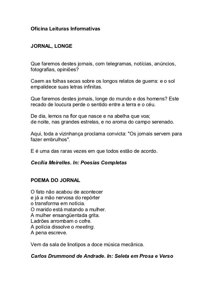 02 poemas sobre jornal
