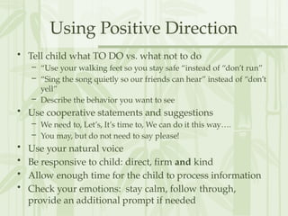 Early childhood education -Positive Direction PBIS | PPTX