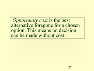 02 production possibilities and opportunity cost | PPT