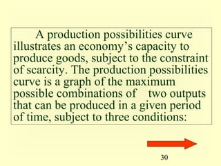 02 production possibilities and opportunity cost | PPT