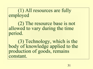 02 production possibilities and opportunity cost | PPT