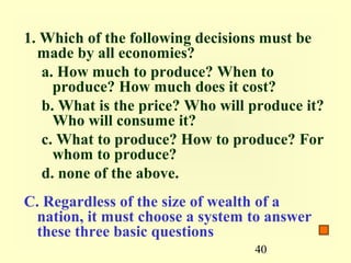 02 production possibilities and opportunity cost | PPT