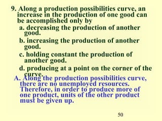 02 production possibilities and opportunity cost | PPT