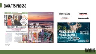 ENCARTS PRESSE
Exemple
 