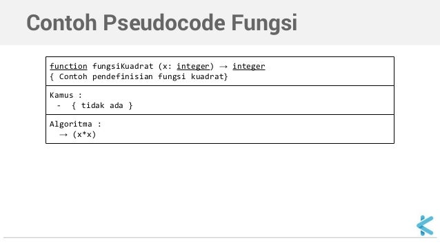 Algoritma Dan Struktur Data Pseudocode 9499