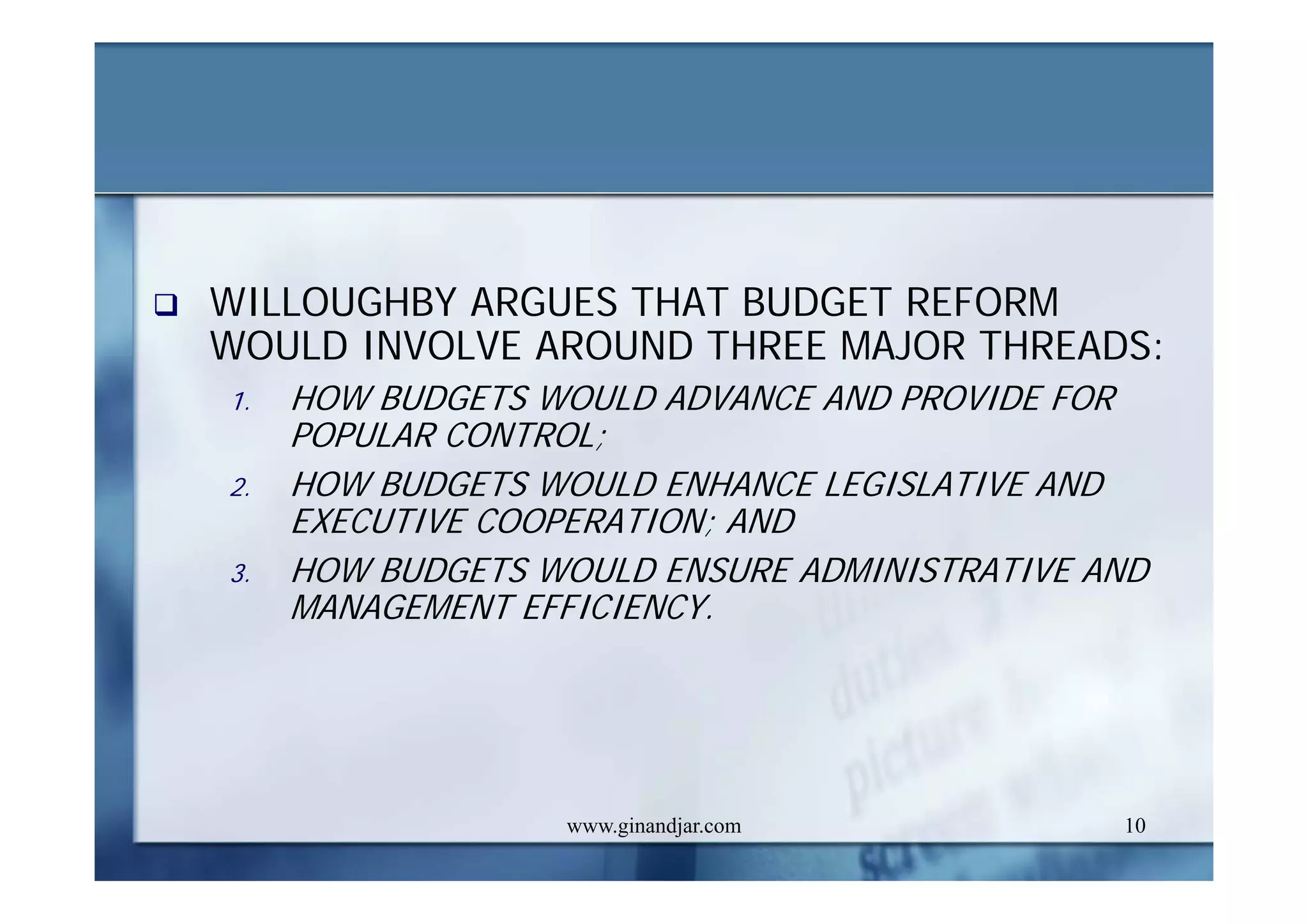 PUBLIC ADMINISTRATION AS A DEVELOPING DISCIPLINE