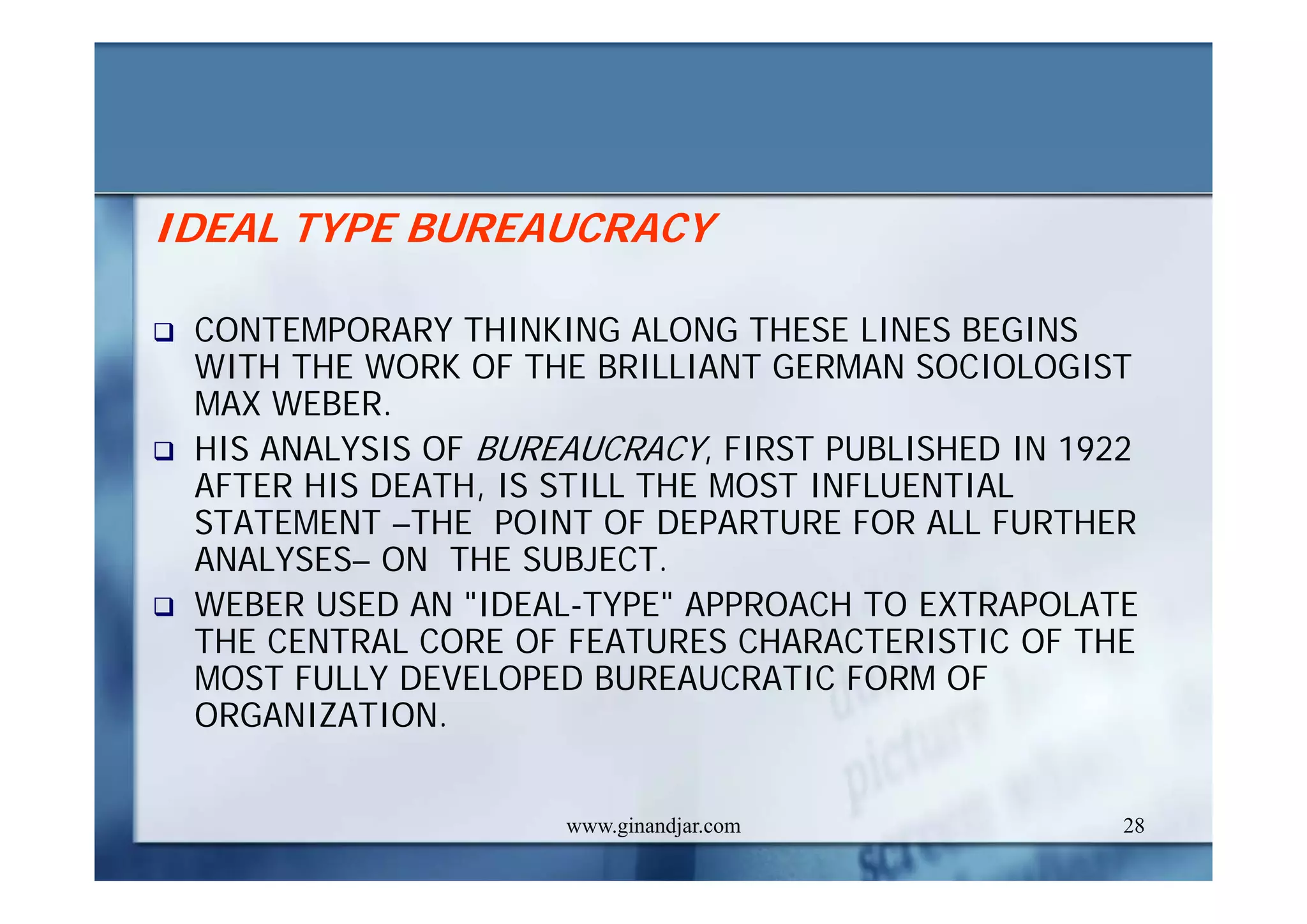 PUBLIC ADMINISTRATION AS A DEVELOPING DISCIPLINE