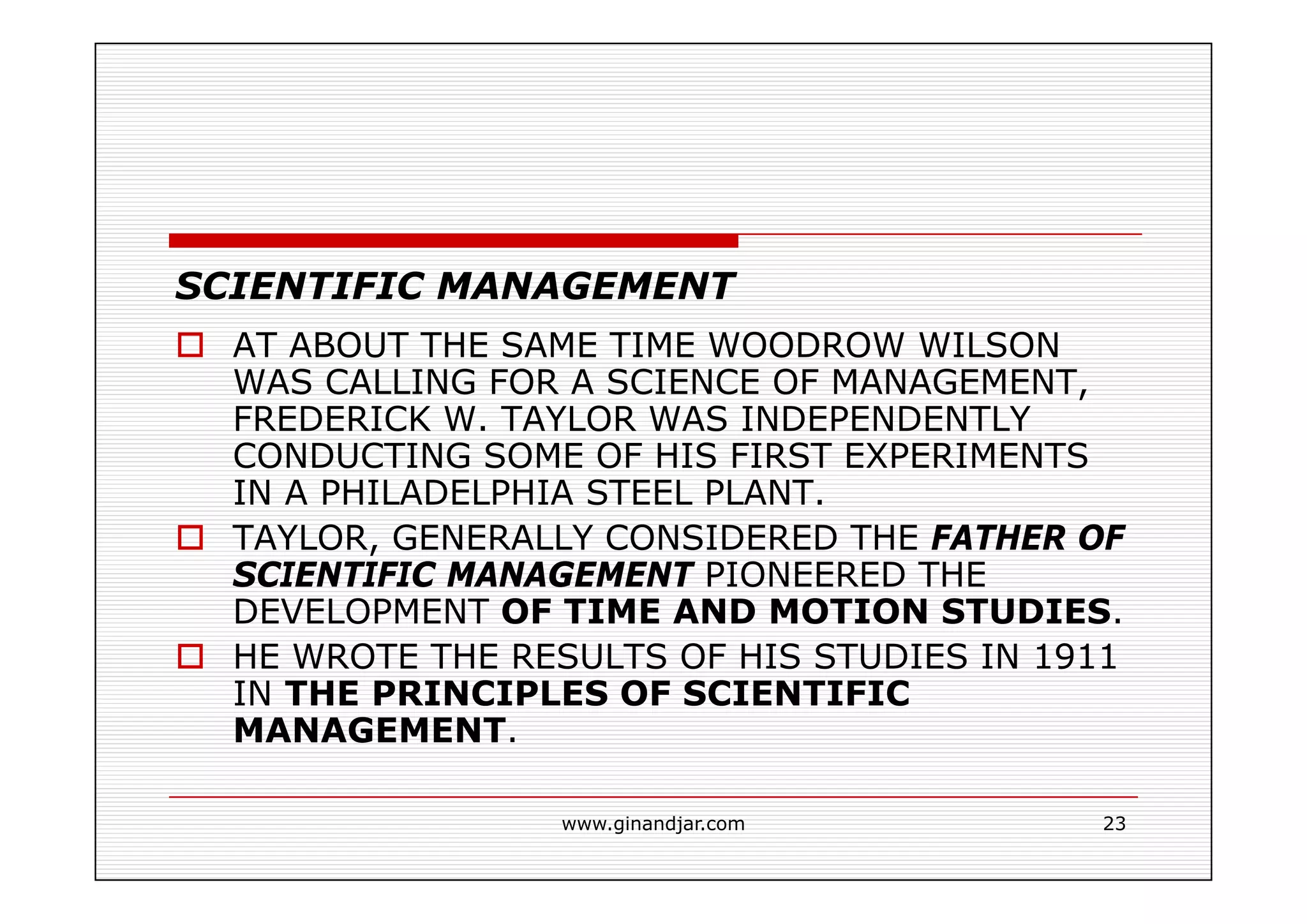 PUBLIC ADMINISTRATION AS A DEVELOPING DISCIPLINE
