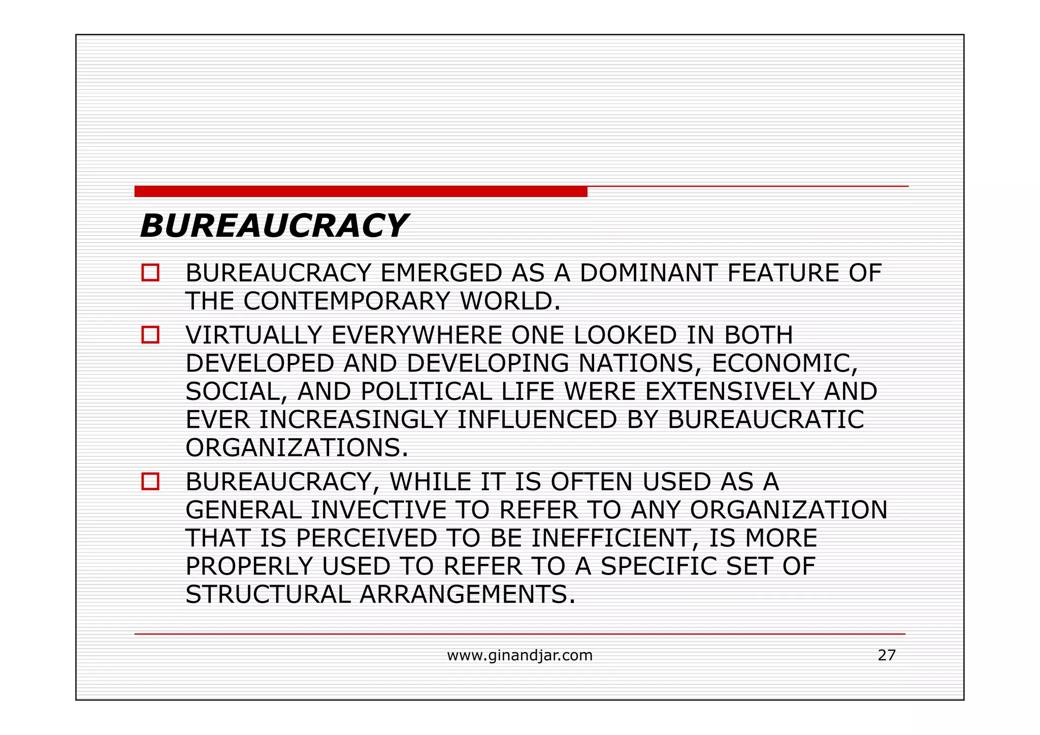 PUBLIC ADMINISTRATION AS A DEVELOPING DISCIPLINE