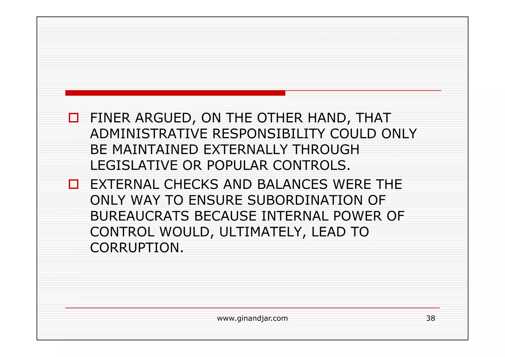 PUBLIC ADMINISTRATION AS A DEVELOPING DISCIPLINE