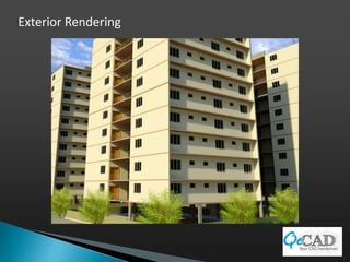 02 qe cad architectural 3 d modeling and rendering ppt | PPTX