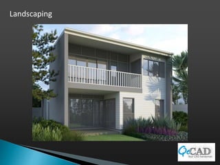 02 qe cad architectural 3 d modeling and rendering ppt | PPTX