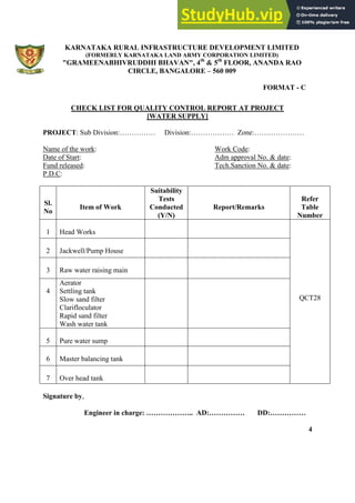 02 QUALITY CONTROL TEST REPORTS FORMATS | PDF