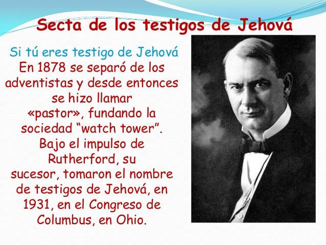 Quien Fundo Los Testigos De Jehova
