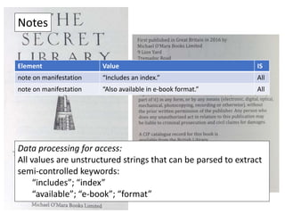 RDA methods, scenarios, tools - Gordon Dunsire | PPTX | Databases ...